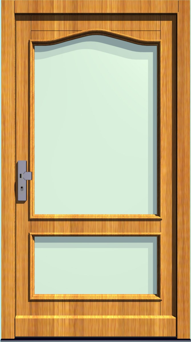 Holz-Hauseingangstür HT-S-194