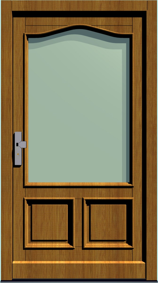 Holz-Hauseingangstür HT-S-197