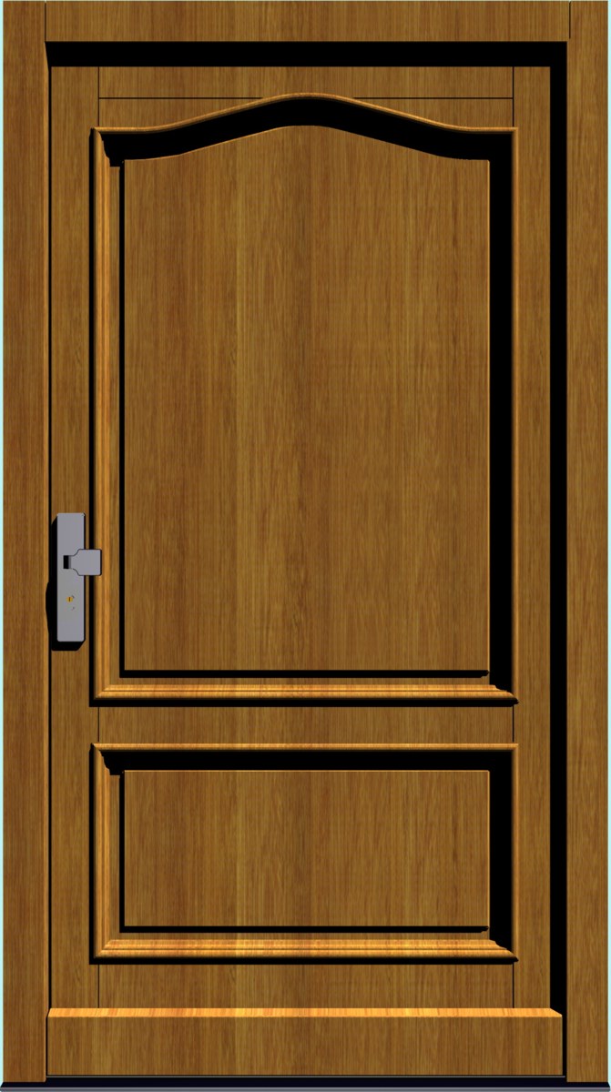 Holz-Hauseingangstür HT-S-198