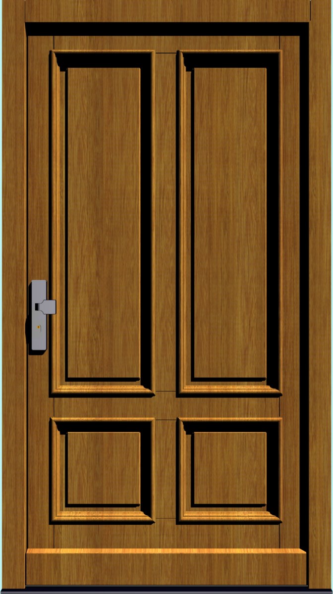 Holz-Hauseingangstür HT-S-223