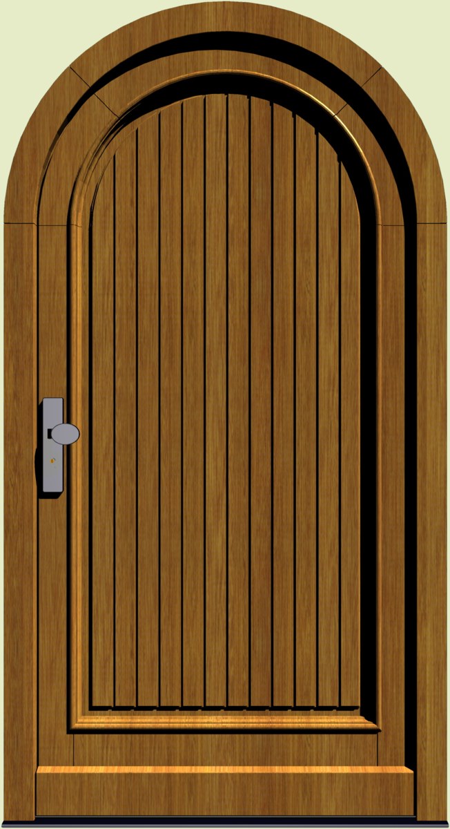 Holz-Hauseingangstür HT-S-232