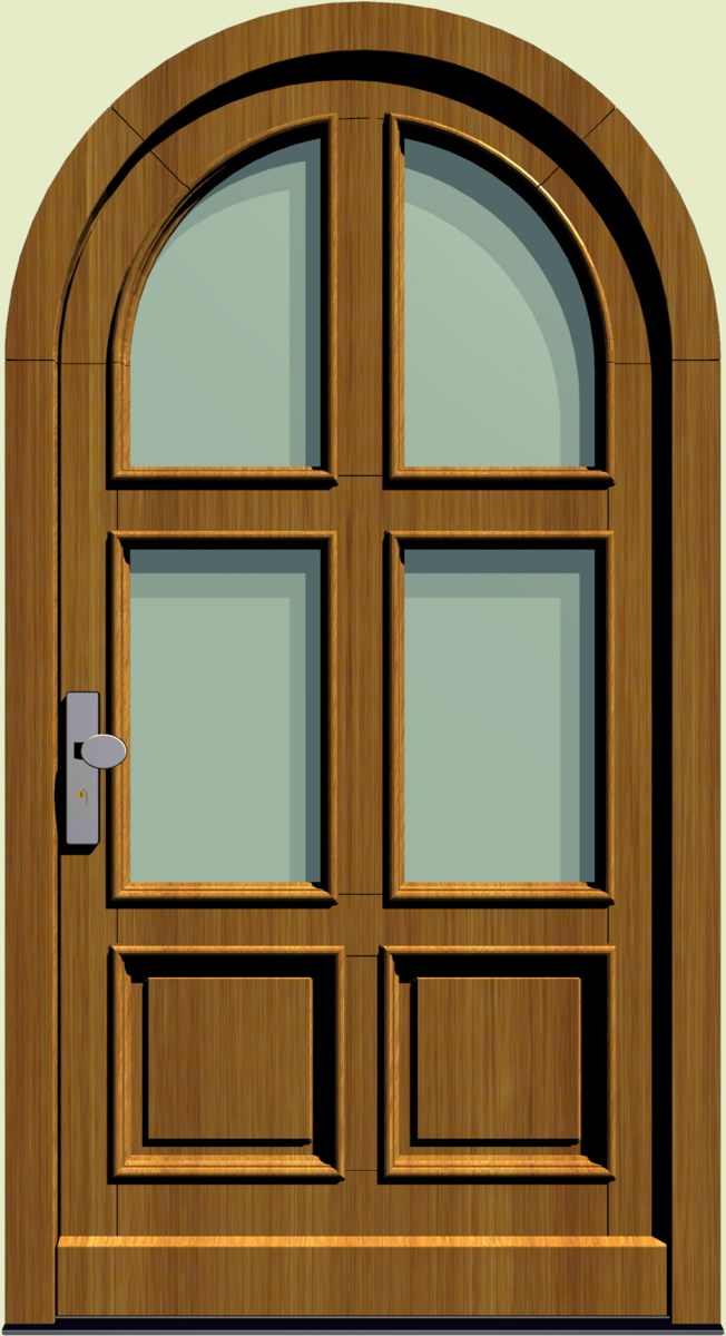 Holz-Hauseingangstür HT-S-234