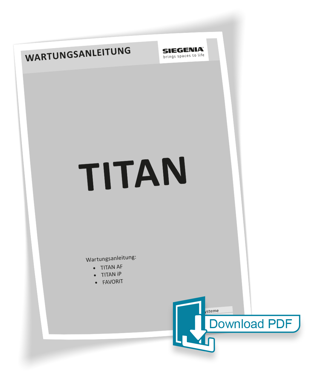 Siegenia Wartungsanleitung