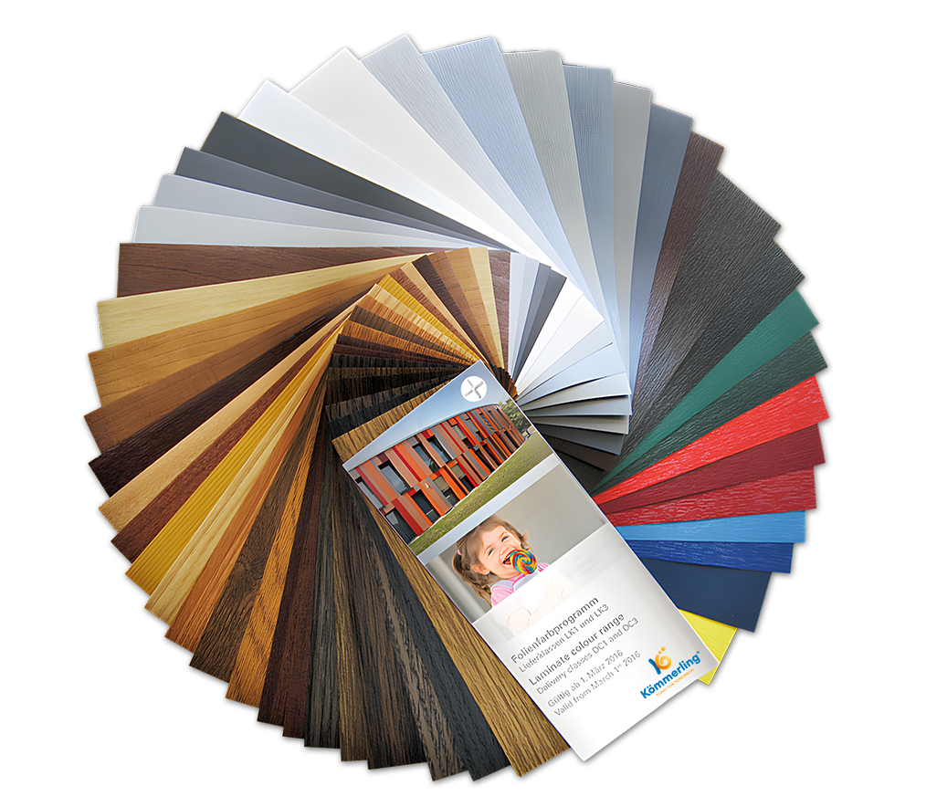 Kömmerling Folienfarbfächer