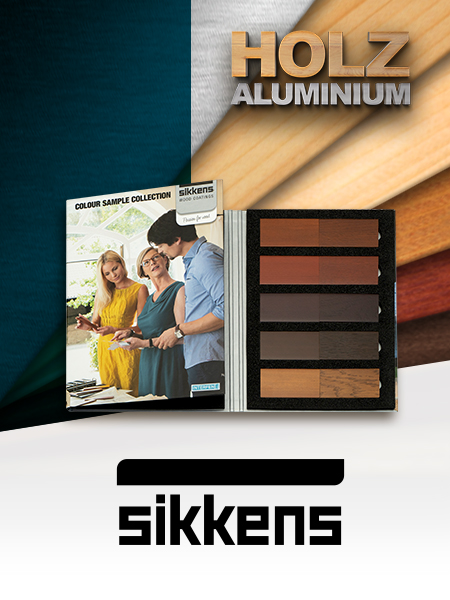 SIKKENS Lasuren - Holz-Aluminium
